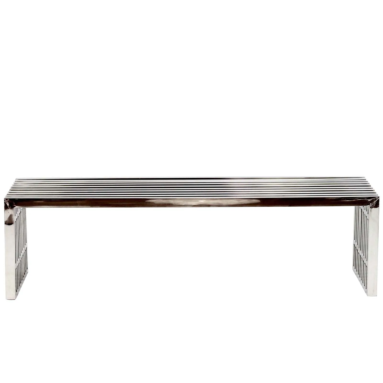 Gridiron Benches Set of 3 Silver EEI-867