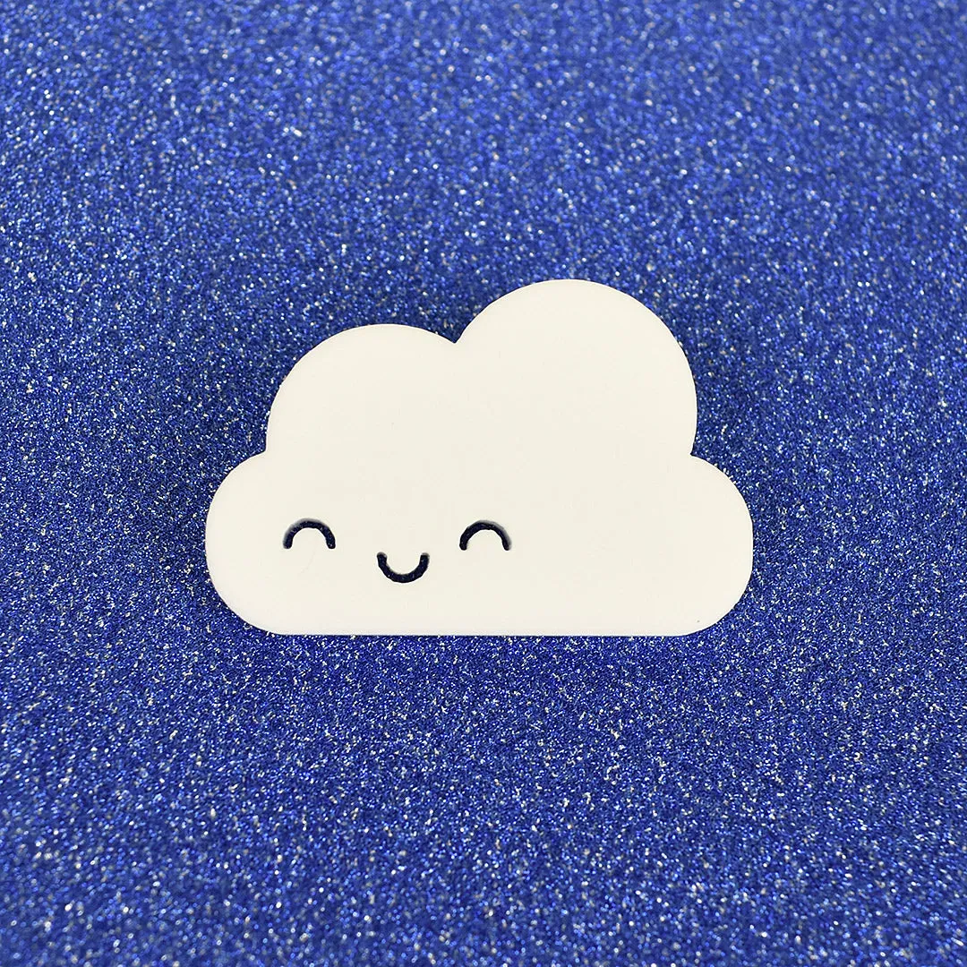 Happy Clouds Kawaii Acrylic Brooches