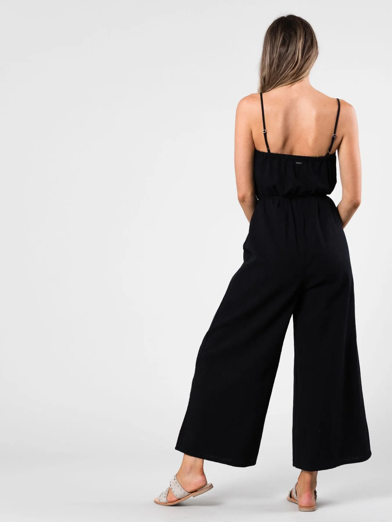 Heartbreaker Flare Jumpsuit - Black