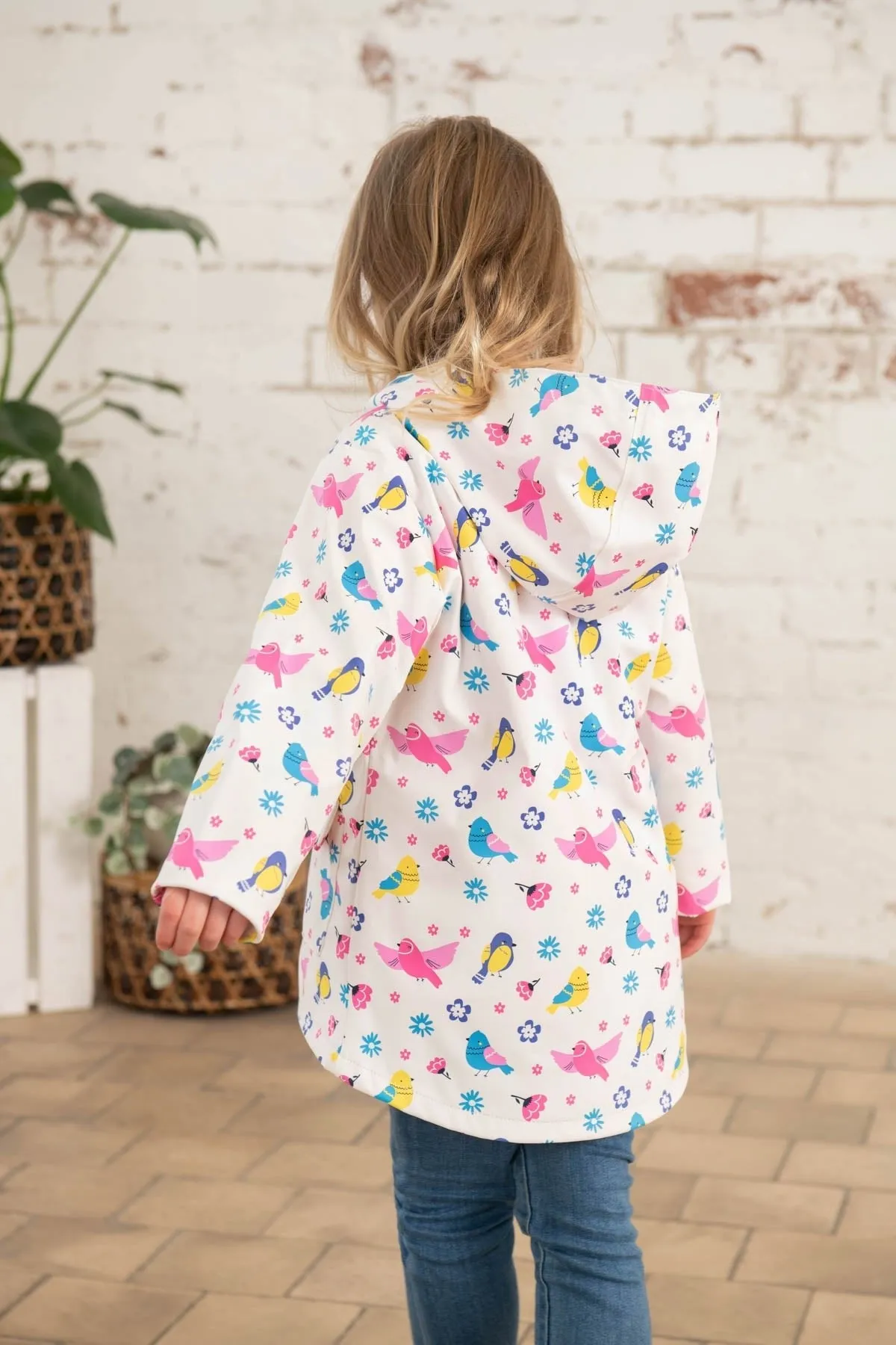 Heidi Jacket - Bird Print