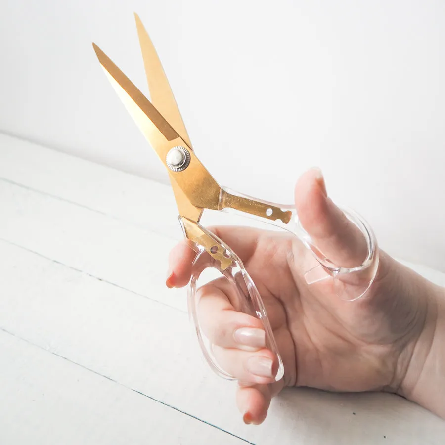 Hemline Gold Dress Making Shears