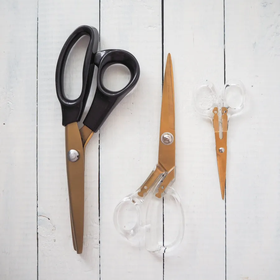 Hemline Gold Dress Making Shears