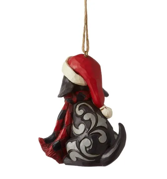 HG Dog Wear Plaid Scarf Ornament