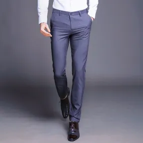 High Quality Men Cotton Straight Pants