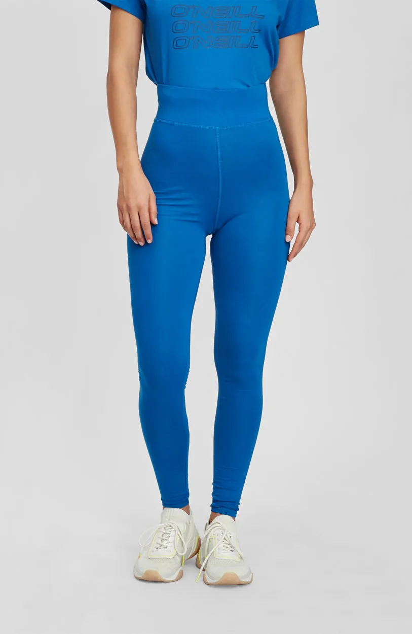 High Waist Legging | Ocean Blue