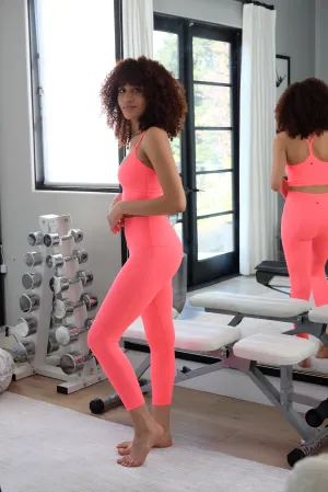 Hot Coral Yoga Bottoms