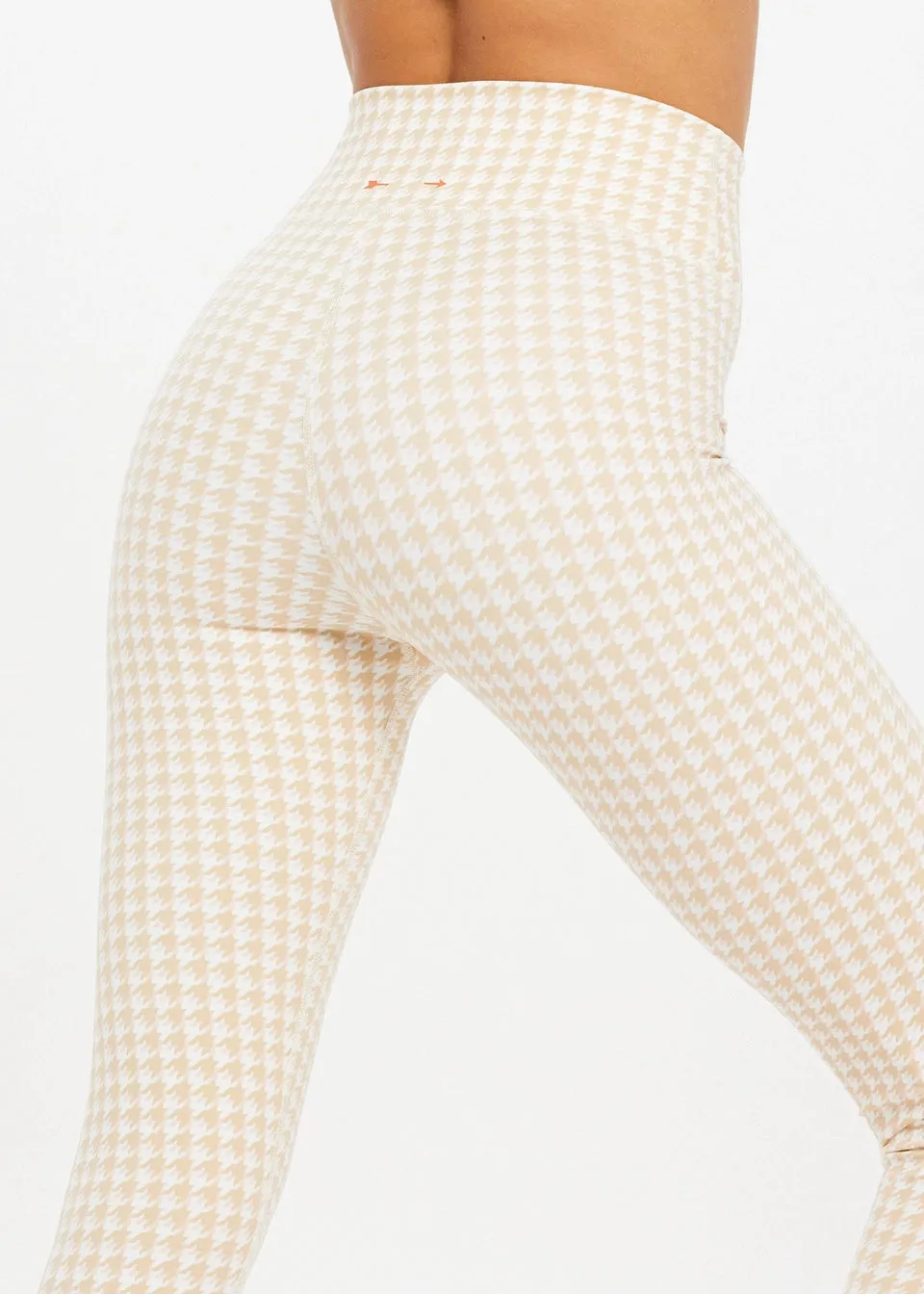 Houndstooth Dance Midi Pant, Check