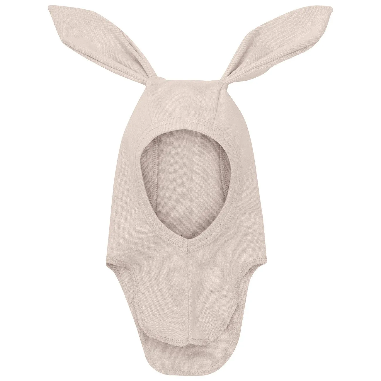 Huttelihut Camel Melange Balaclava Ears Cotton Rib