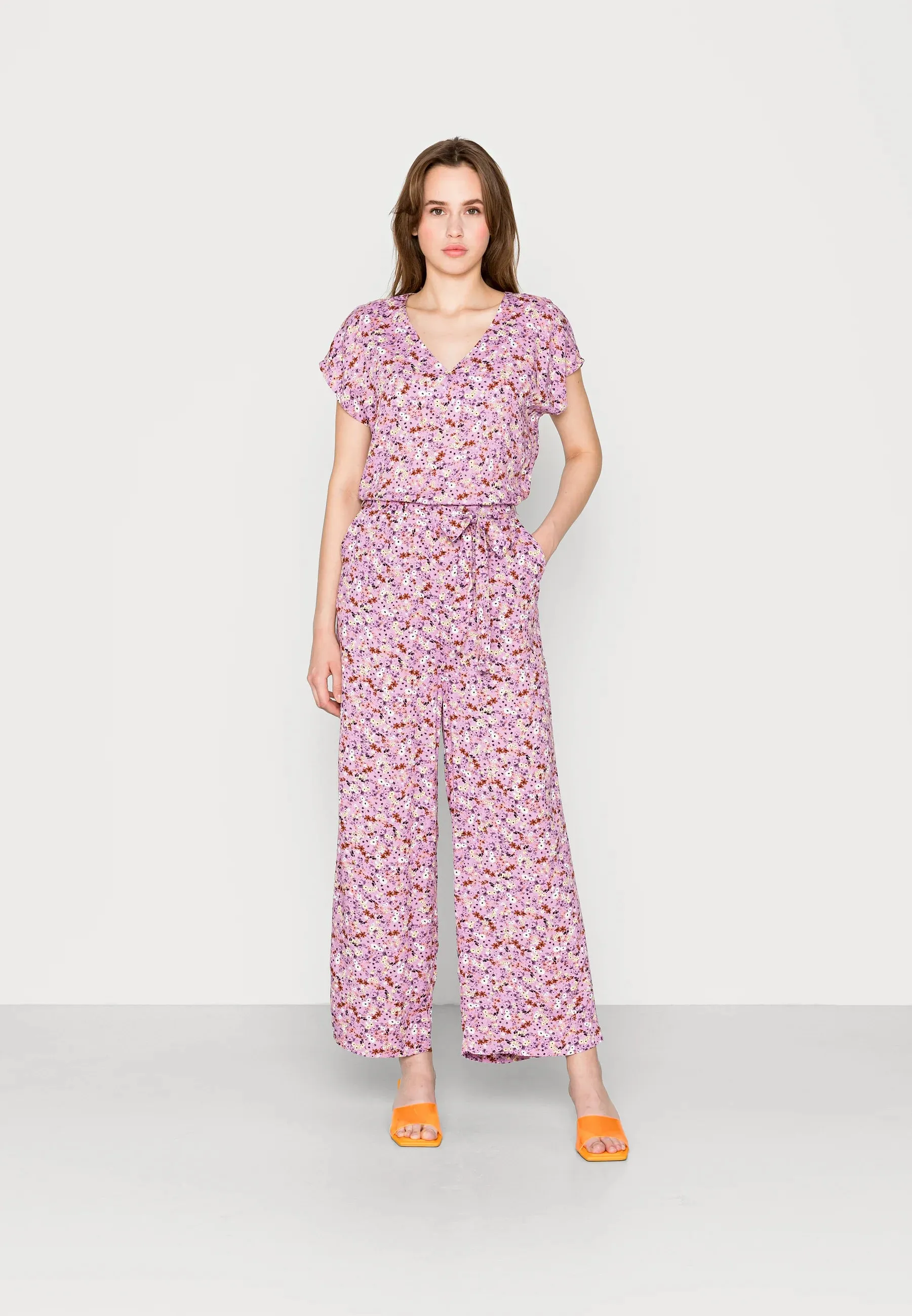 Joella Jumpsuit - Ash Rose Mix