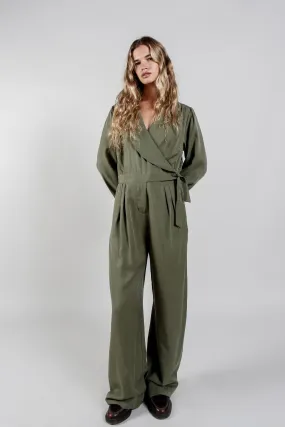 Kangra Tencel Jumpsuit Green