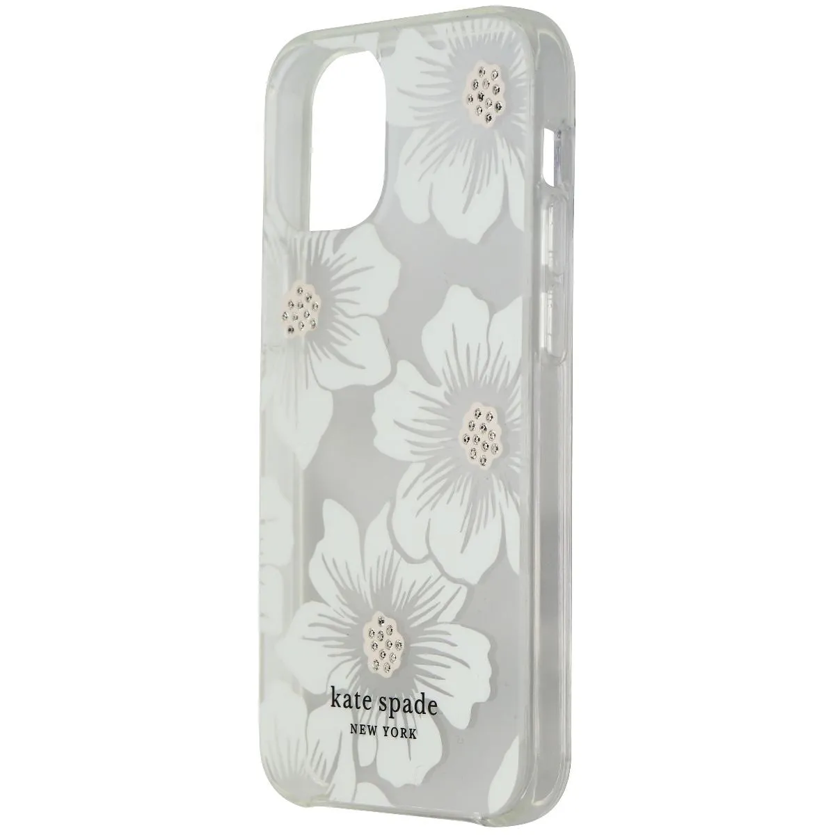 Kate Spade Protective Hardshell Case for Apple iPhone 12 mini - Hollyhock Floral