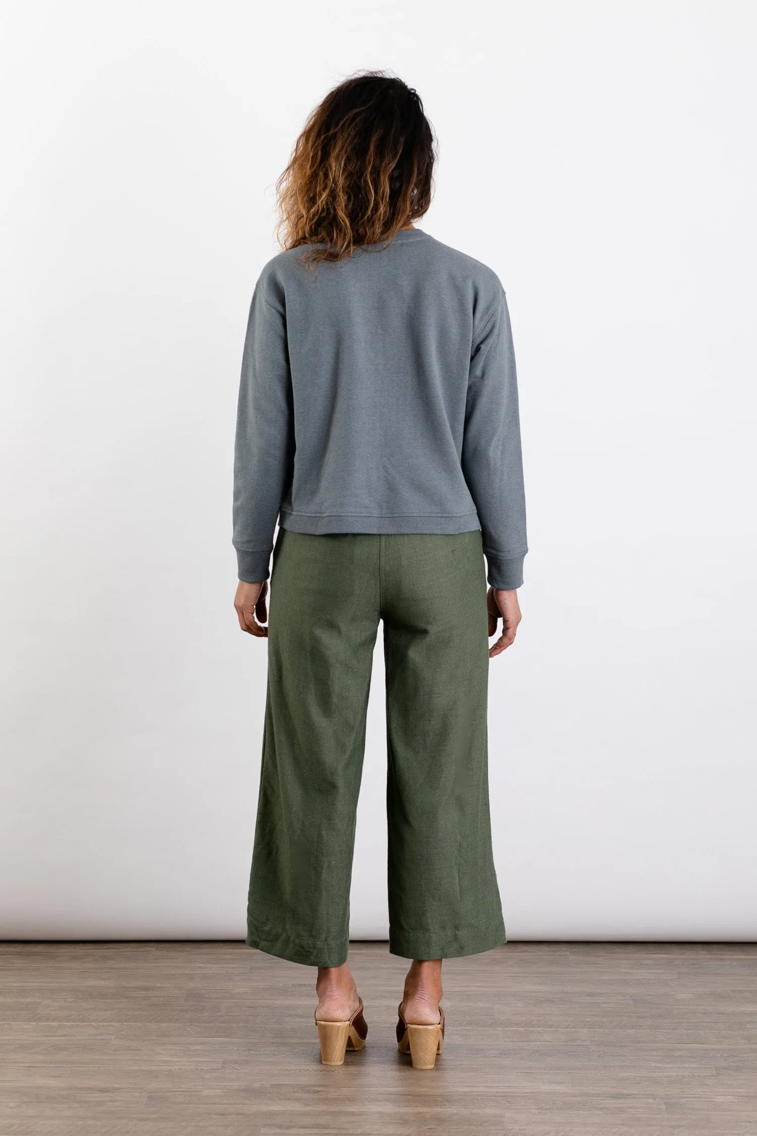 Keaton Pant / Forest Herringbone