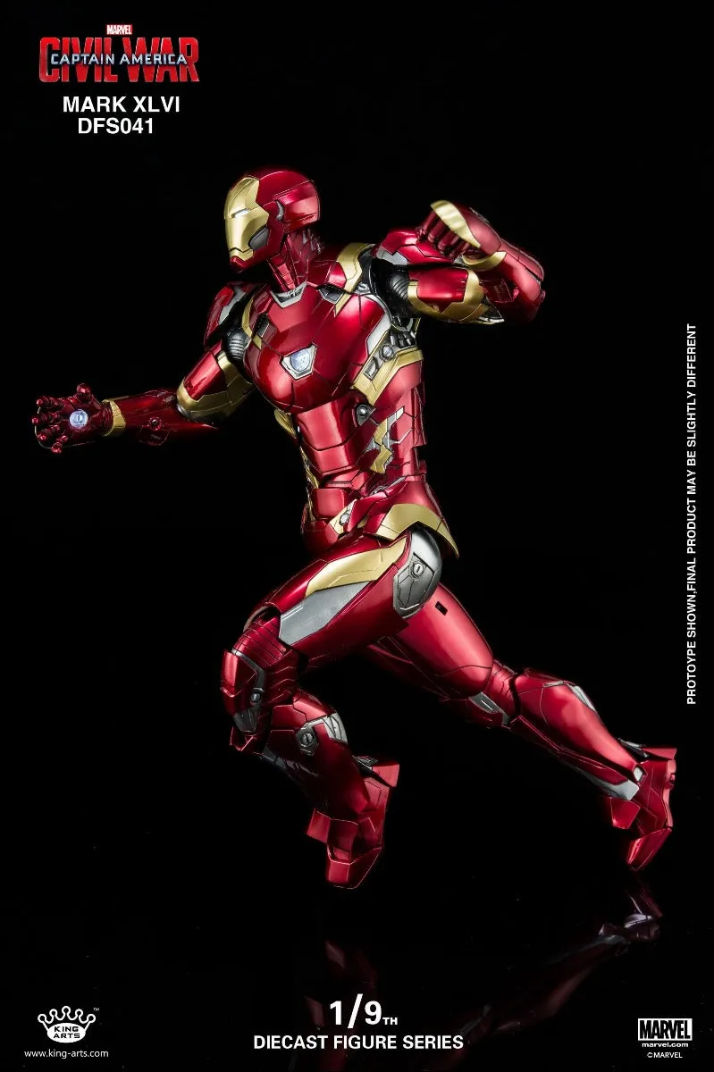 KING ARTS IRON MAN MARK XLVI - MARK 46 1/9 SCALE - DFS041