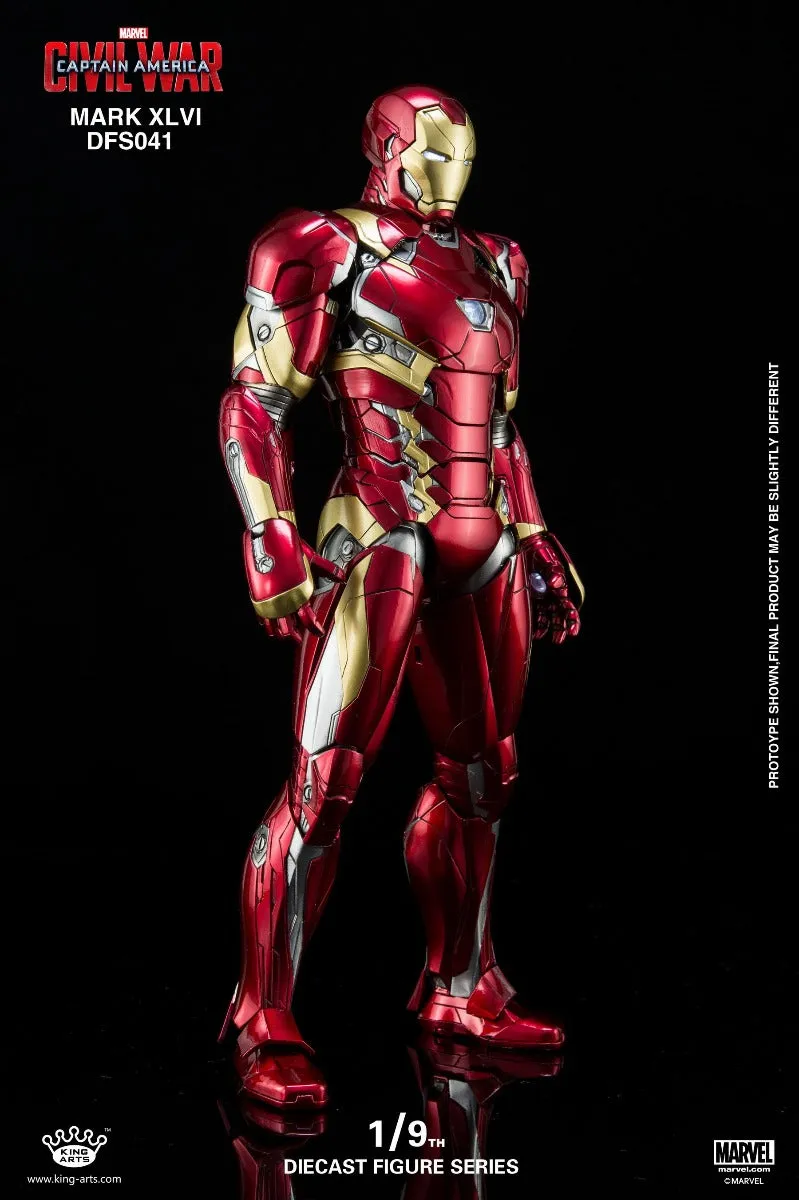 KING ARTS IRON MAN MARK XLVI - MARK 46 1/9 SCALE - DFS041