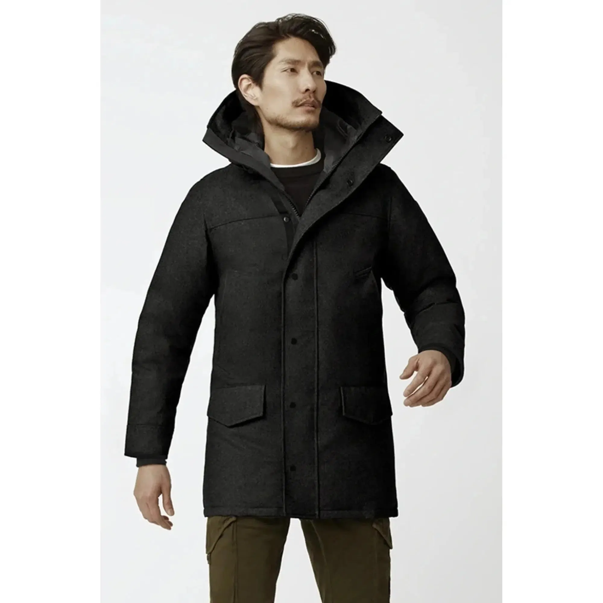 LANGFORD PARKA - WR / CARBON MELANGE