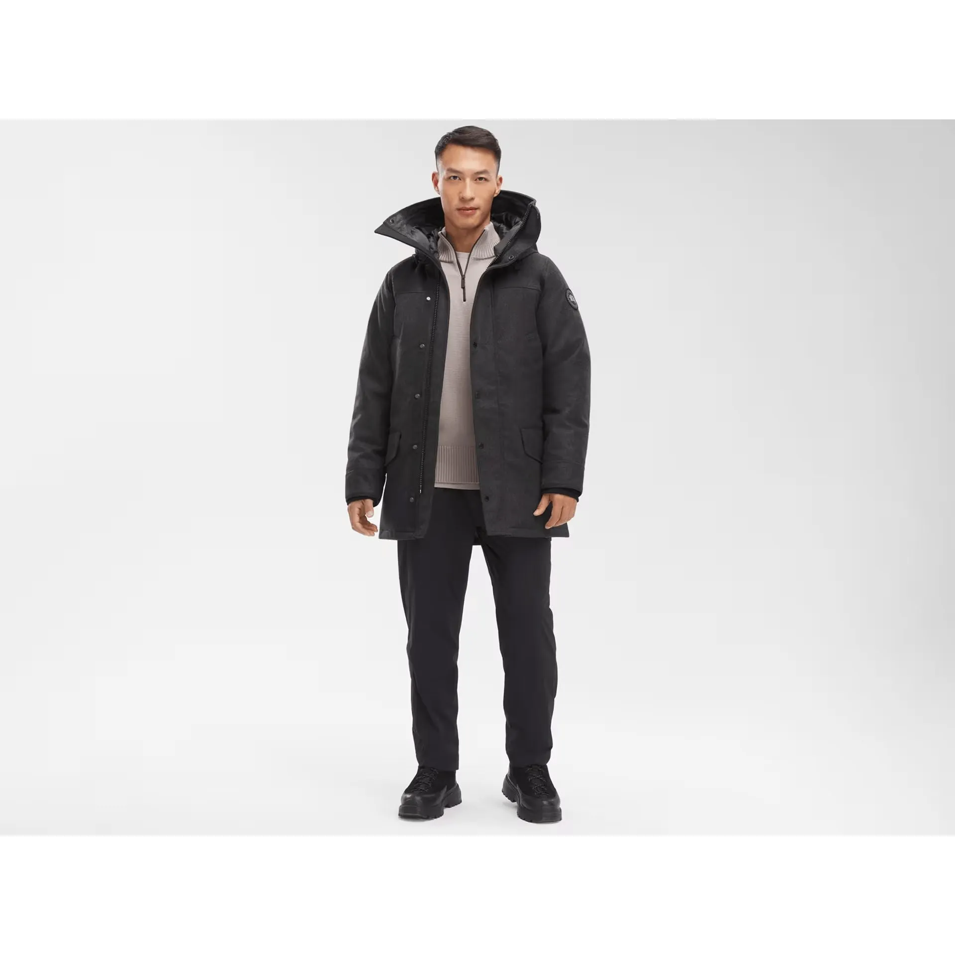 LANGFORD PARKA - WR / CARBON MELANGE