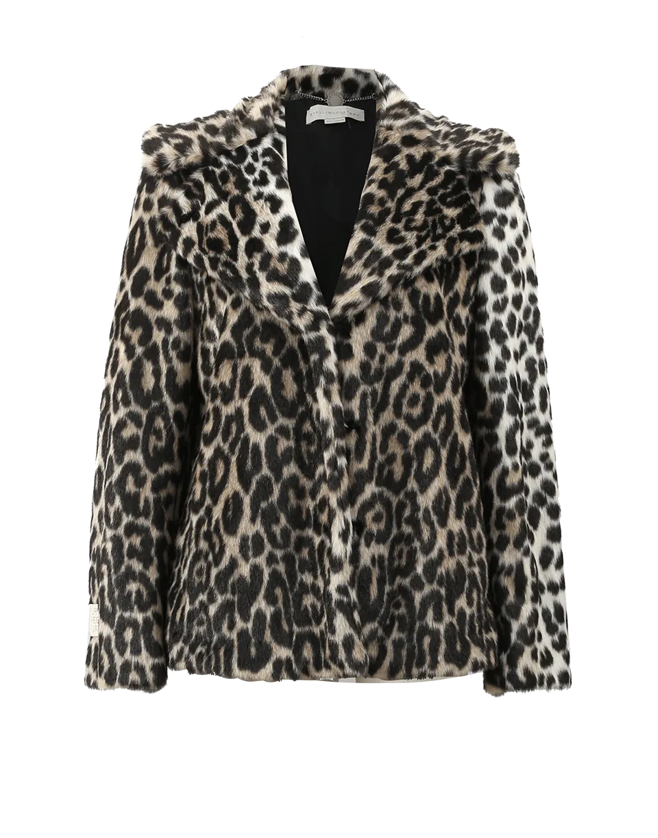 Leopard Short Coat