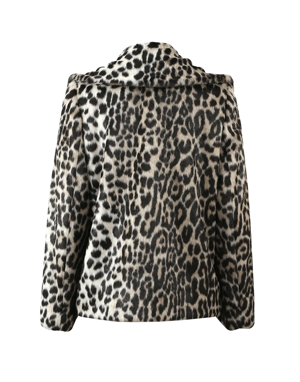 Leopard Short Coat