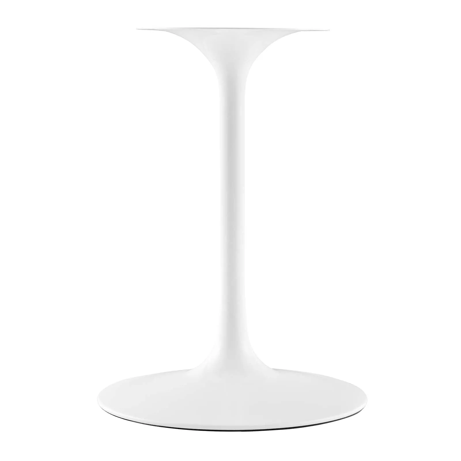 Lippa 36" Round Wood Top Dining Table White EEI-1116-WHI