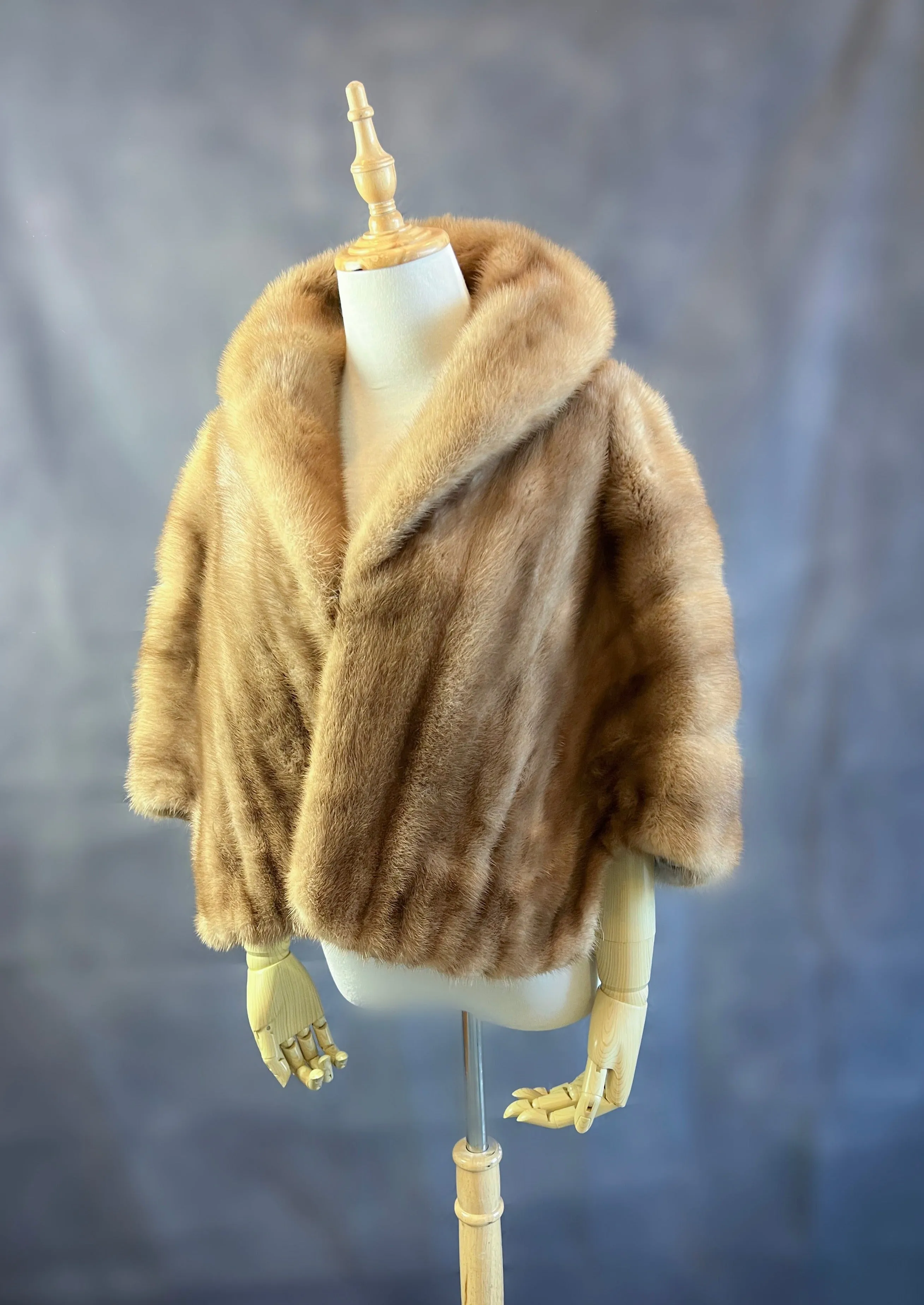 Luxury Real Mink Fur Stole (Mink13)