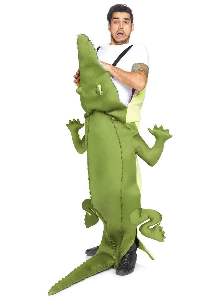 Man Eating Alligator Novelty Adults Costume