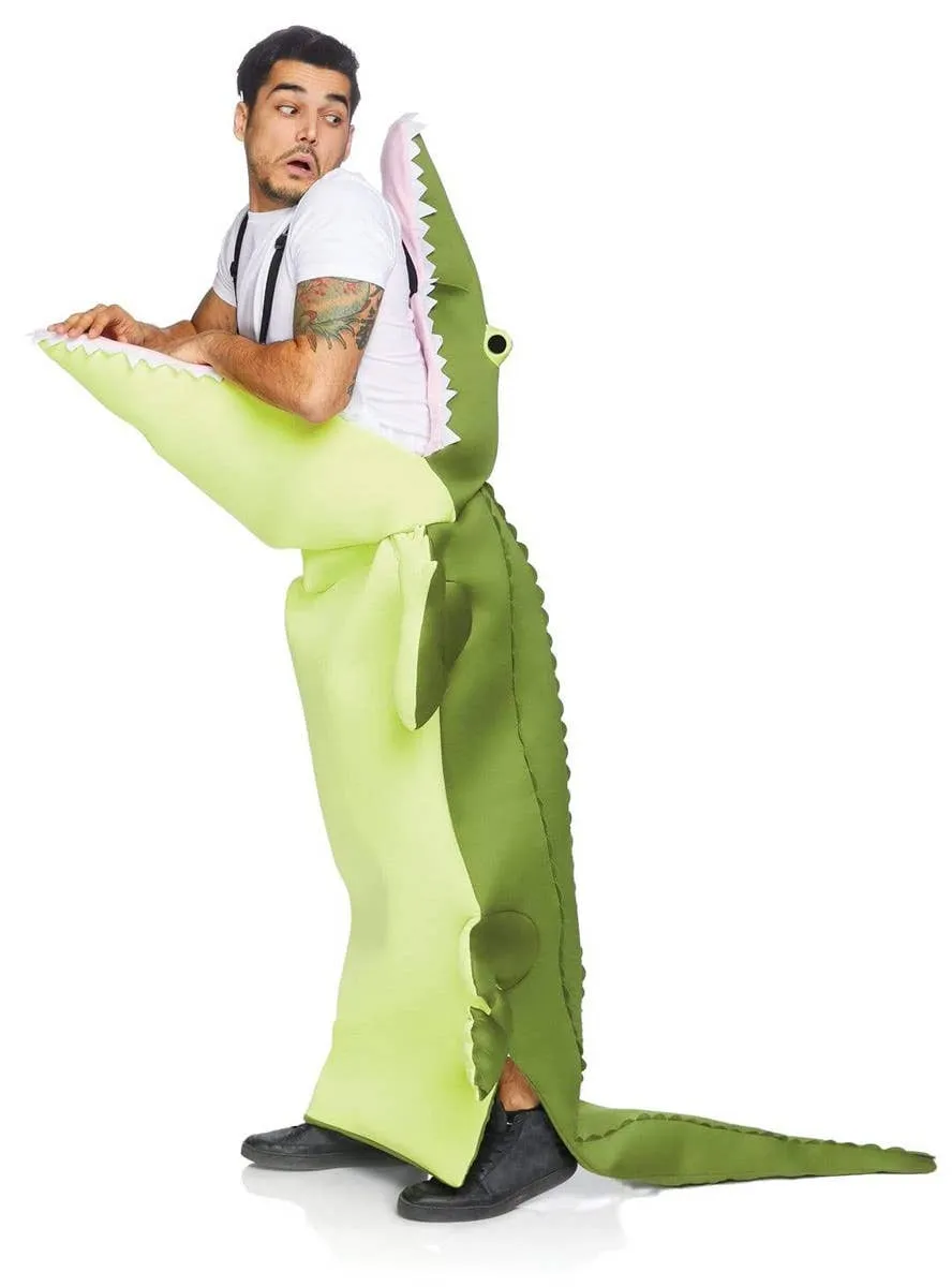 Man Eating Alligator Novelty Adults Costume