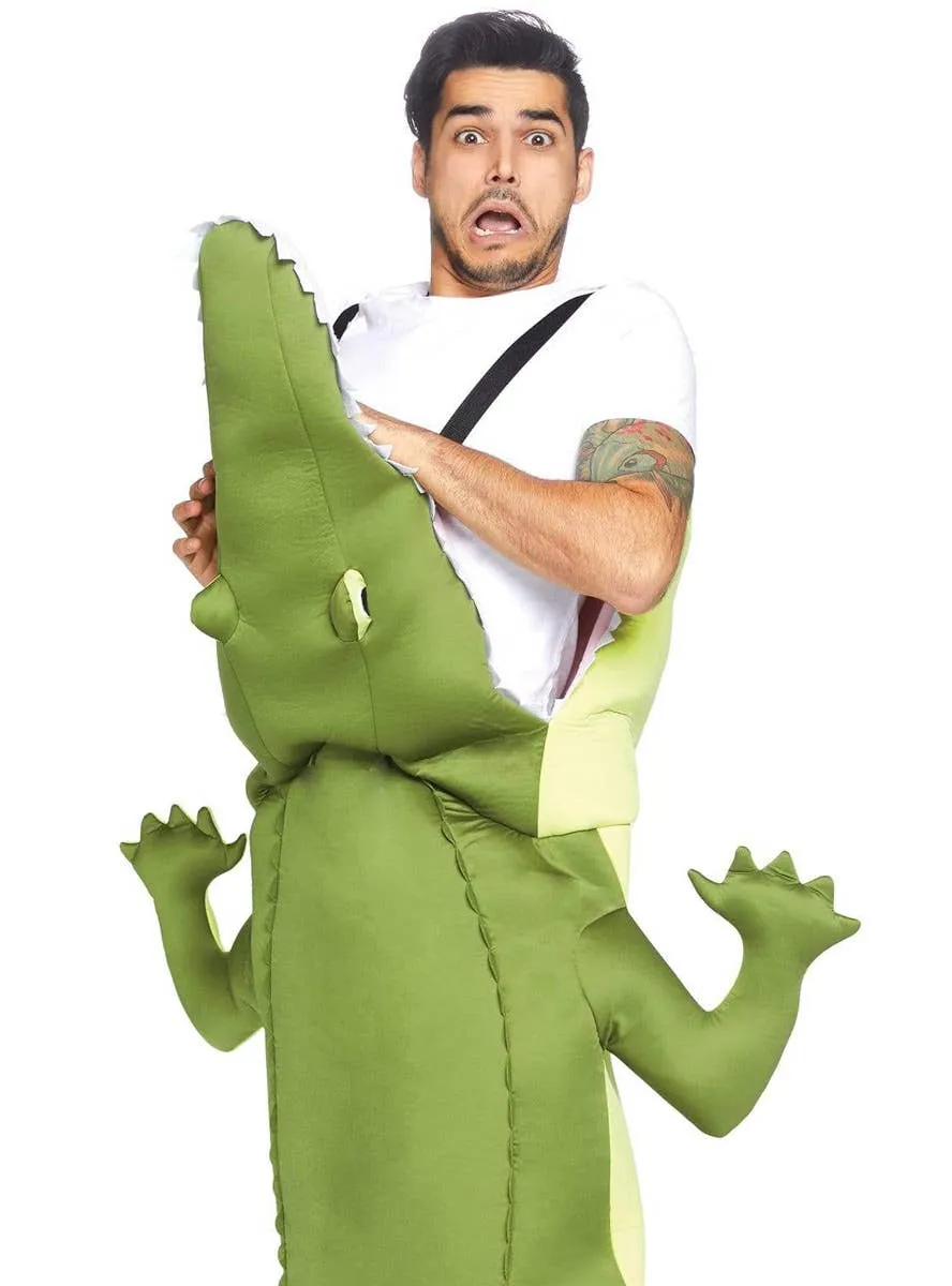 Man Eating Alligator Novelty Adults Costume