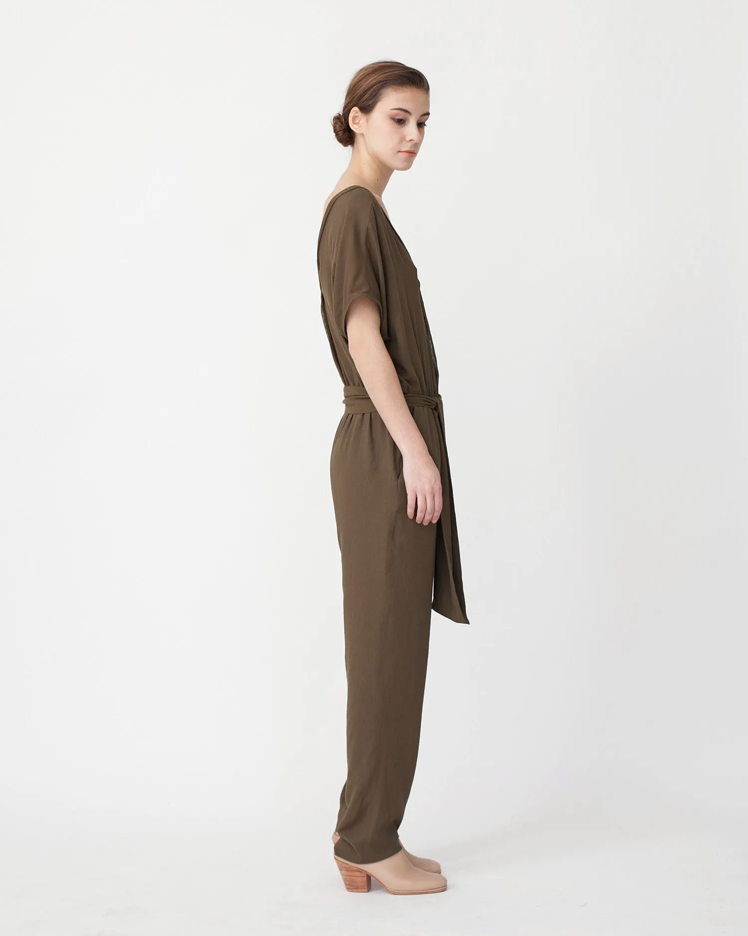 Mara Jumpsuit in Khaki