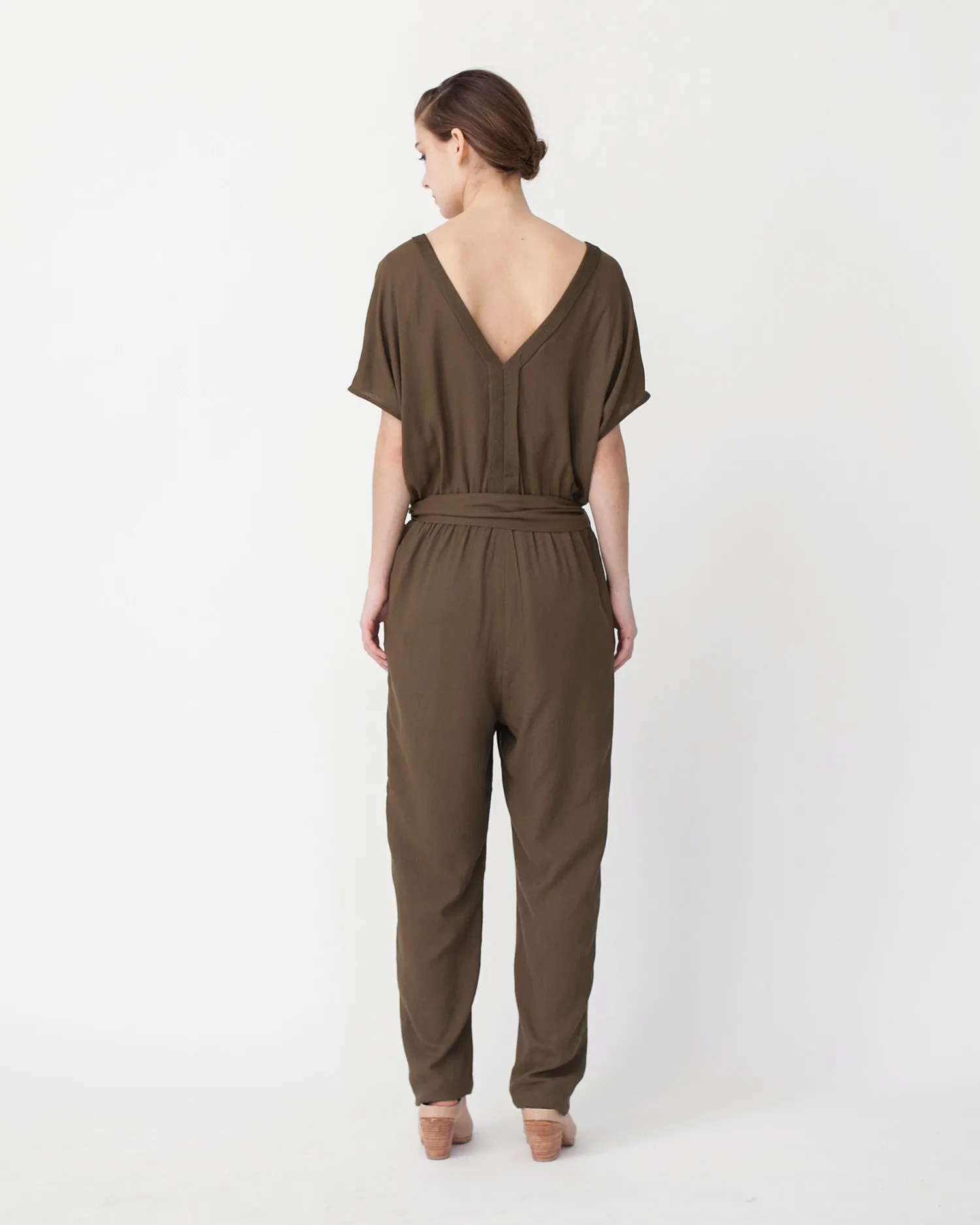 Mara Jumpsuit in Khaki