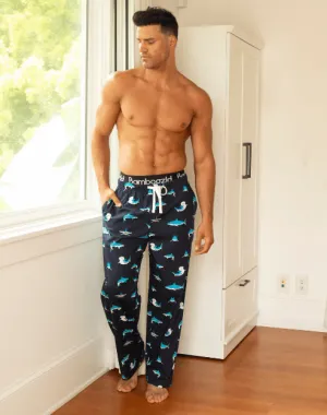 MENS SHARK BAMBOO SLEEP PANT