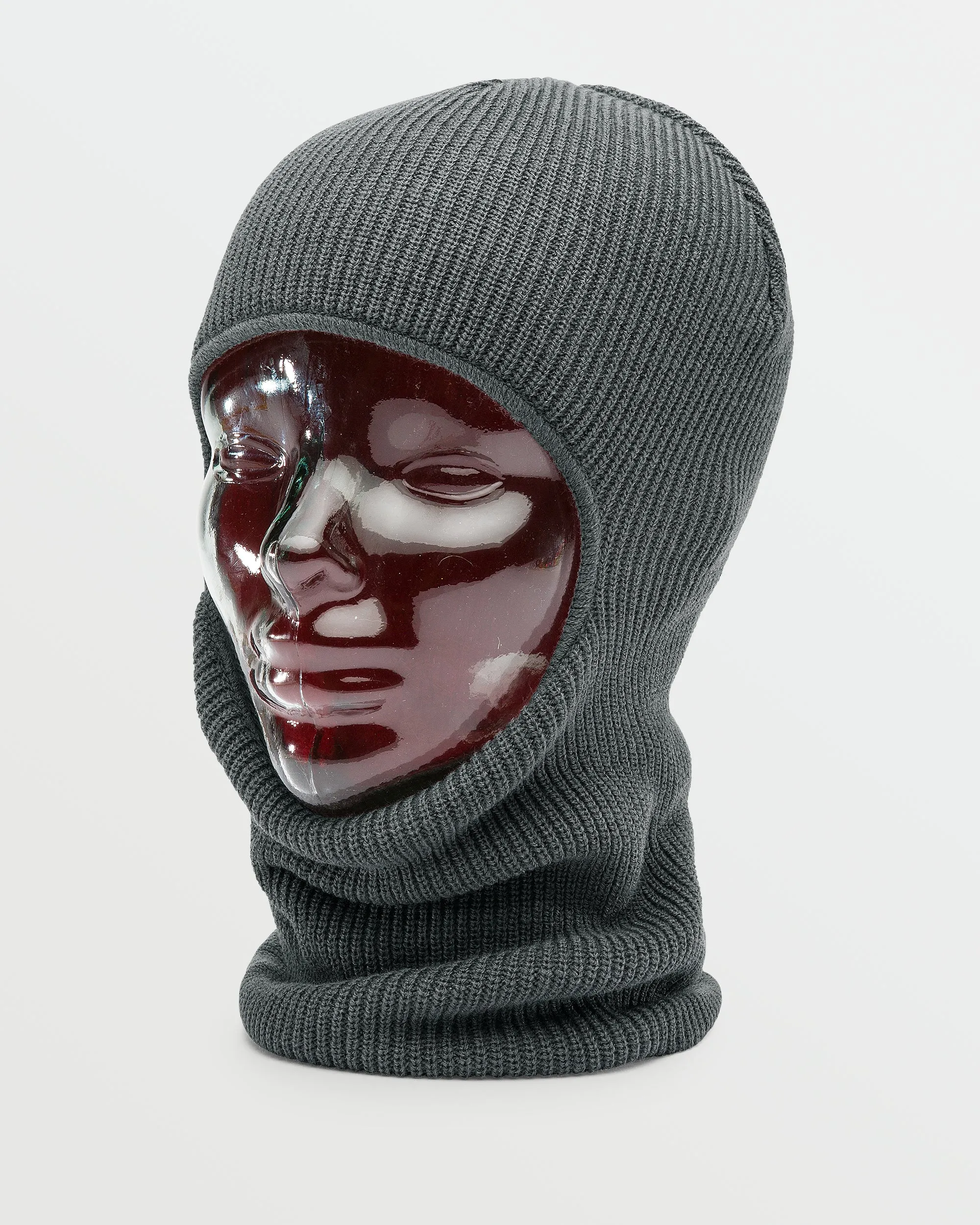 Mens Two Faced Balaclava - Charcoal