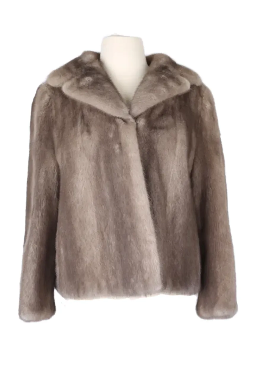 Mink Fur Dress Coat