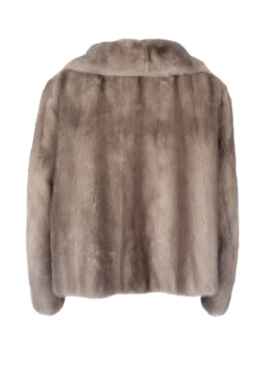 Mink Fur Dress Coat