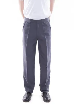 MP05 -PRE-ORDER - Men's Regular Fit Wool Slacks Gray