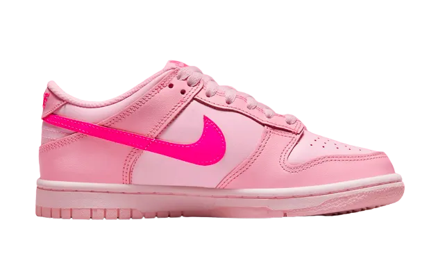 Nike Dunk Low Triple Pink (GS) Women's