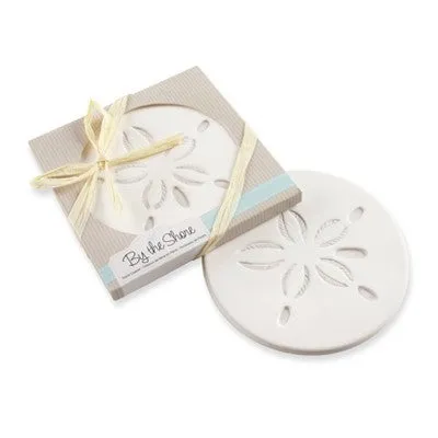 Open Box - 12ct "By the Shore" Sand Dollar Coaster