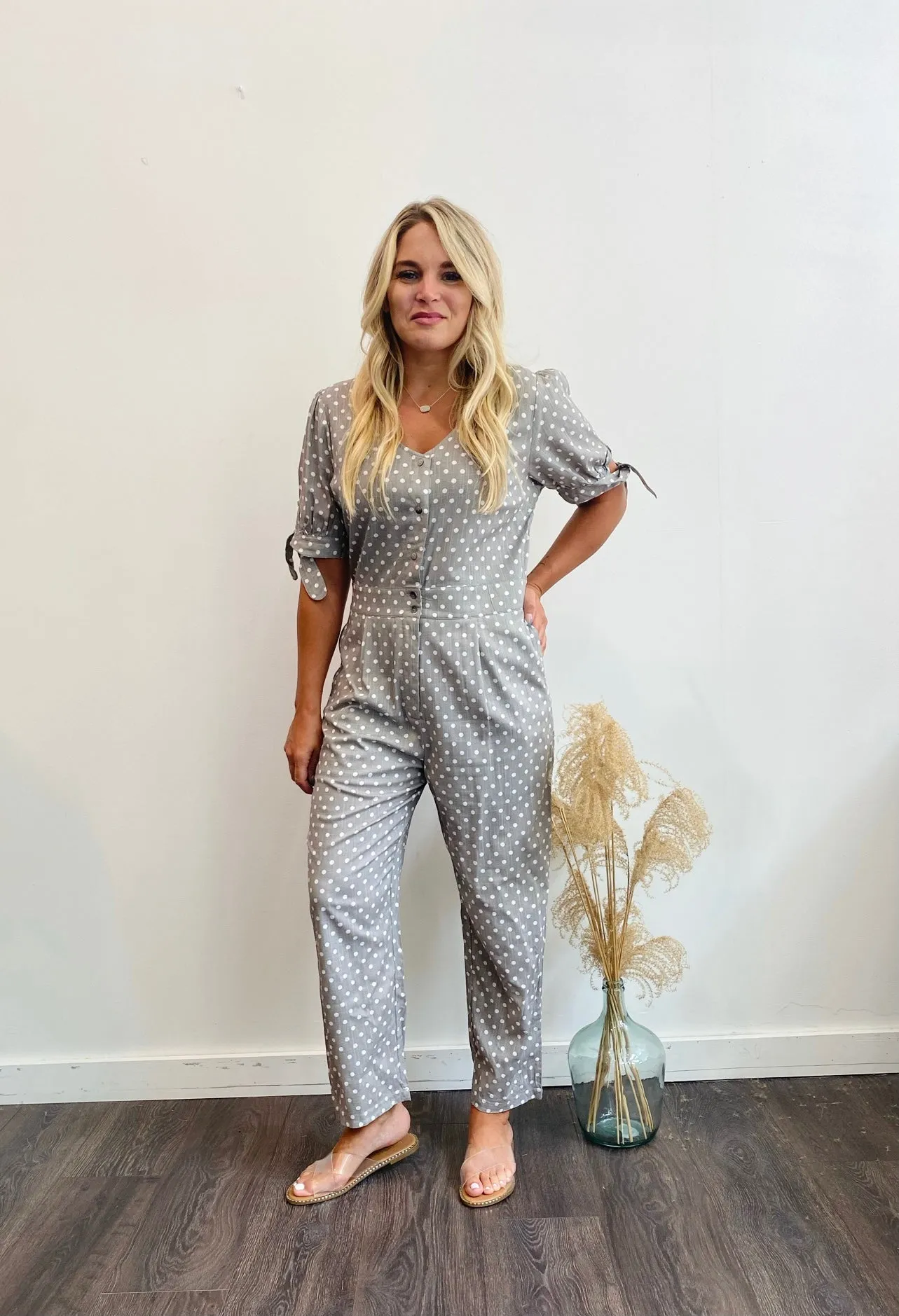 Pres Polka Dot Jumpsuit