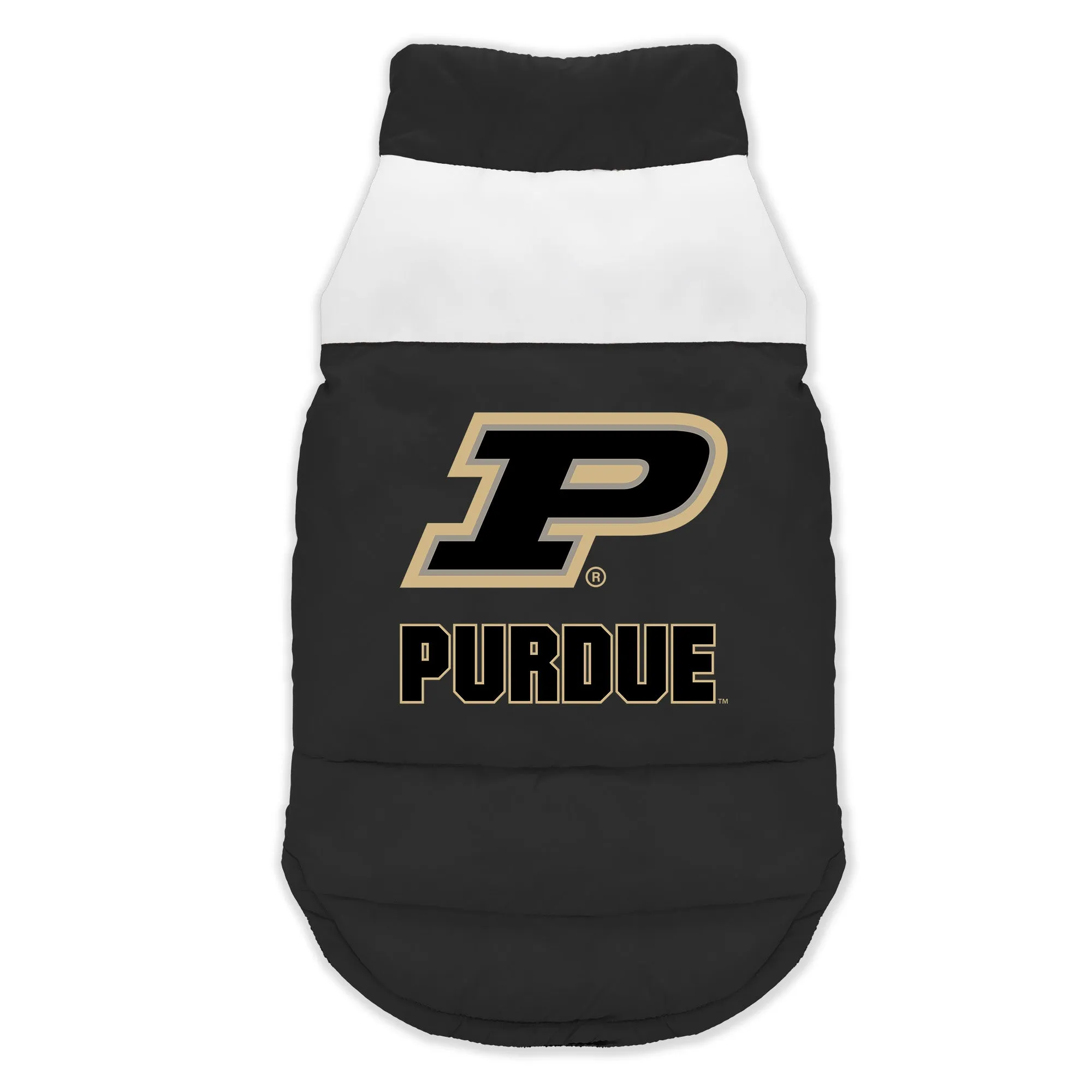 Purdue University Pet Parka Puff Vest