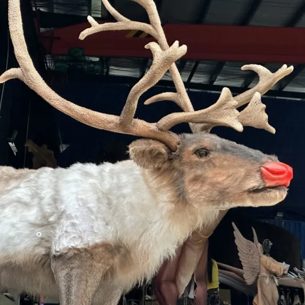 Red nosed reindeer Rudolph Animatronics-MAR004D