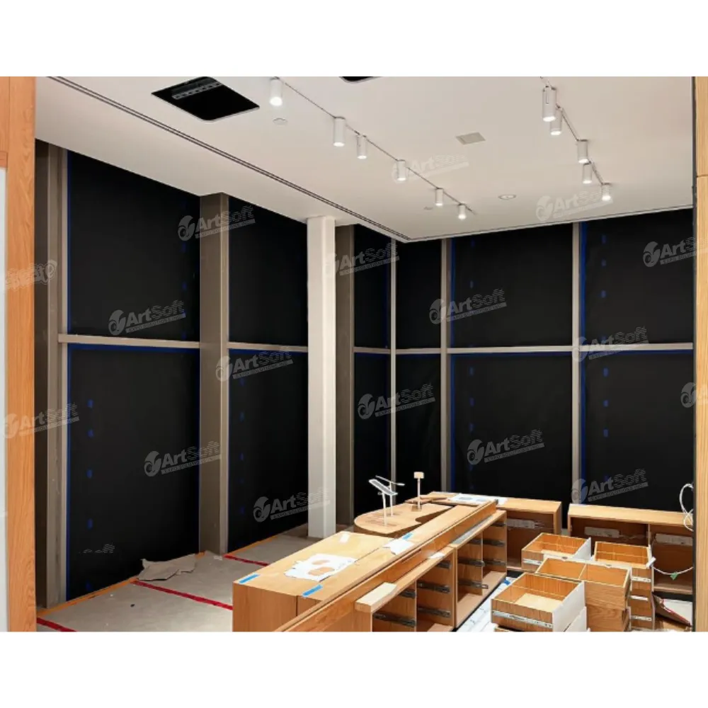 Retail Window Covering - Black Kraft Paper