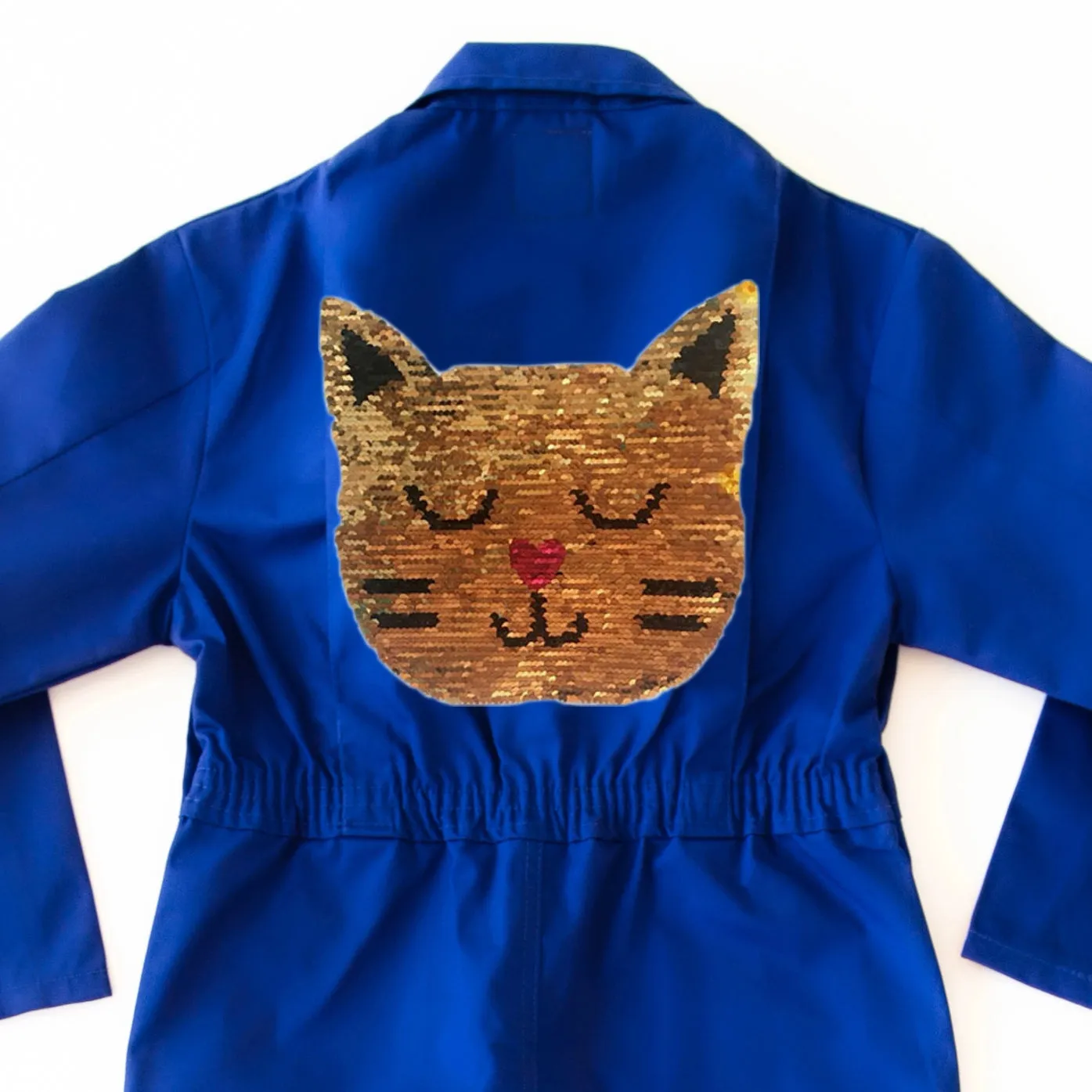 Reversible Sequin Cat Jumpsuit