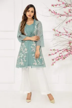 Sadia Aamir - Blue Angel - SA-LP36 - Embroidery - 1 Piece