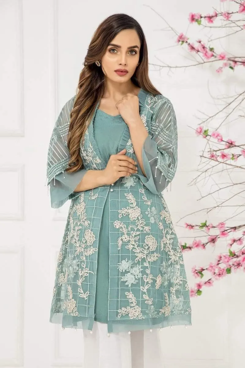 Sadia Aamir - Blue Angel - SA-LP36 - Embroidery - 1 Piece