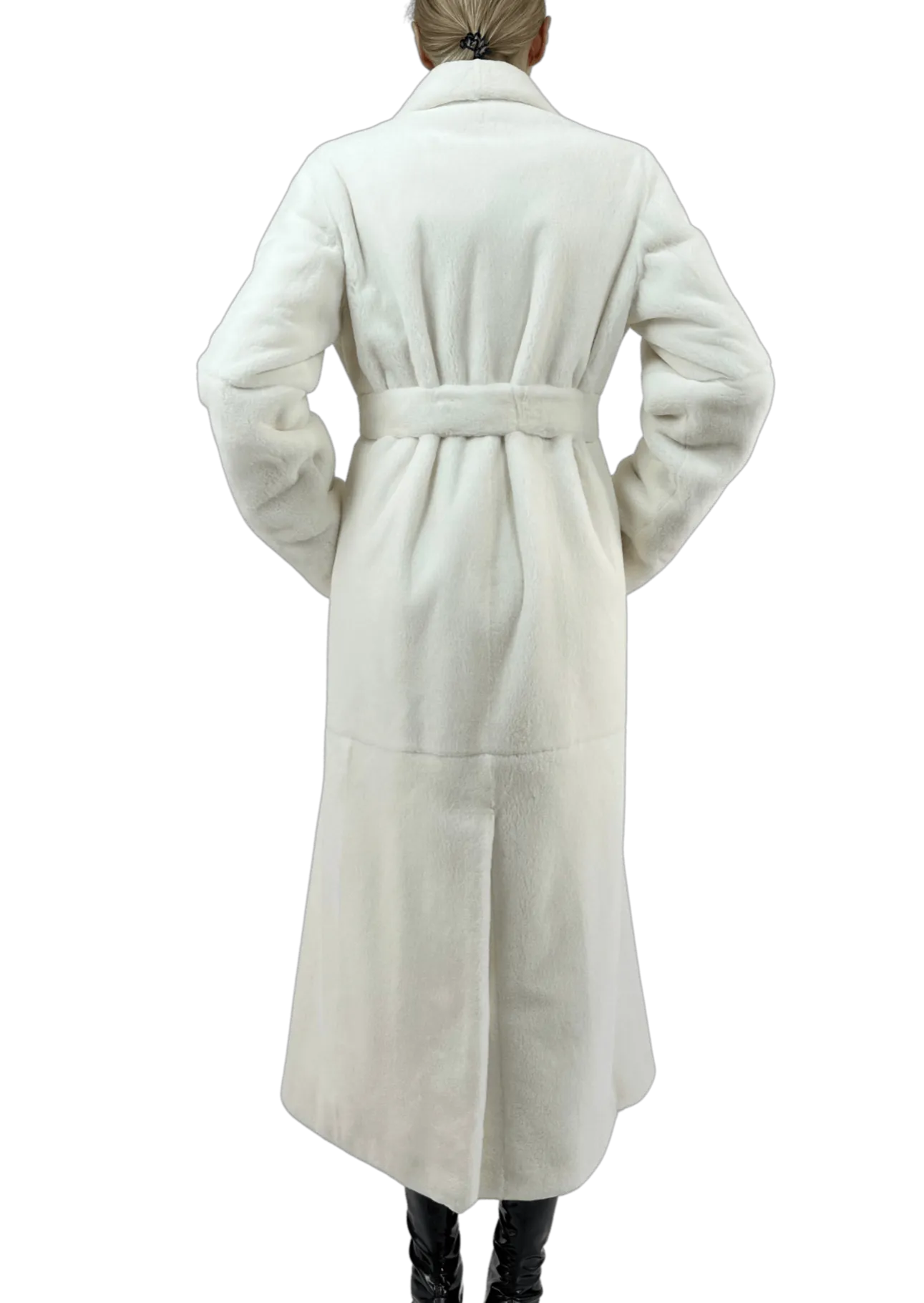 SHEARED MINK COAT "GOLDA"