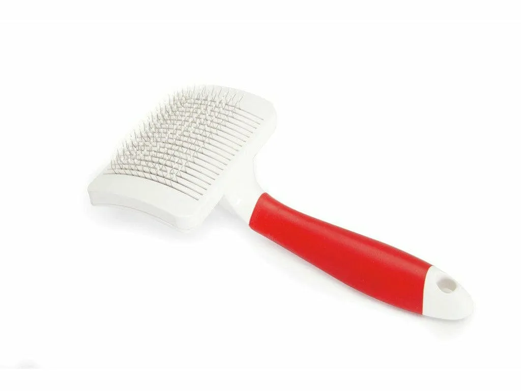 Slicker Brush - Easytoclean- With Stainless Steel  Plastic Coated Pins  (105X65Mm)  Md