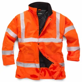 Standsafe HV003 Hi-Vis Parka Jacket Various Colours