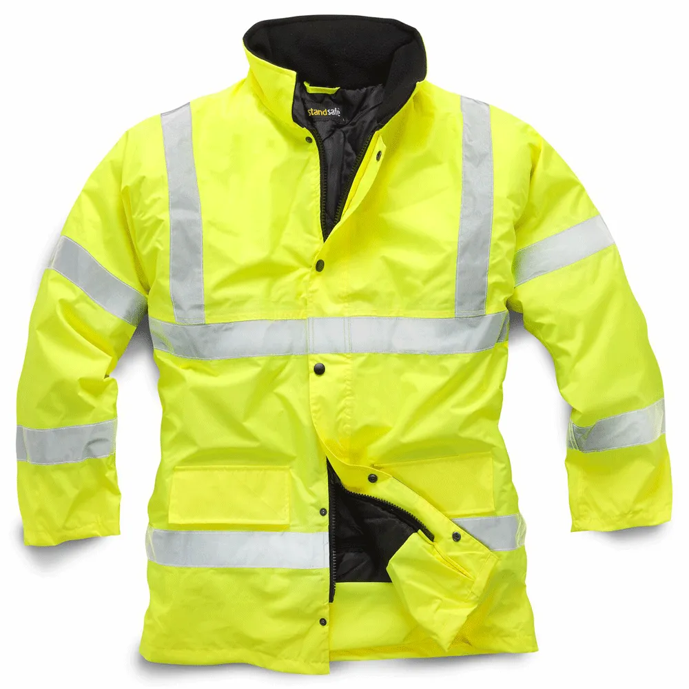 Standsafe HV003 Hi-Vis Parka Jacket Various Colours