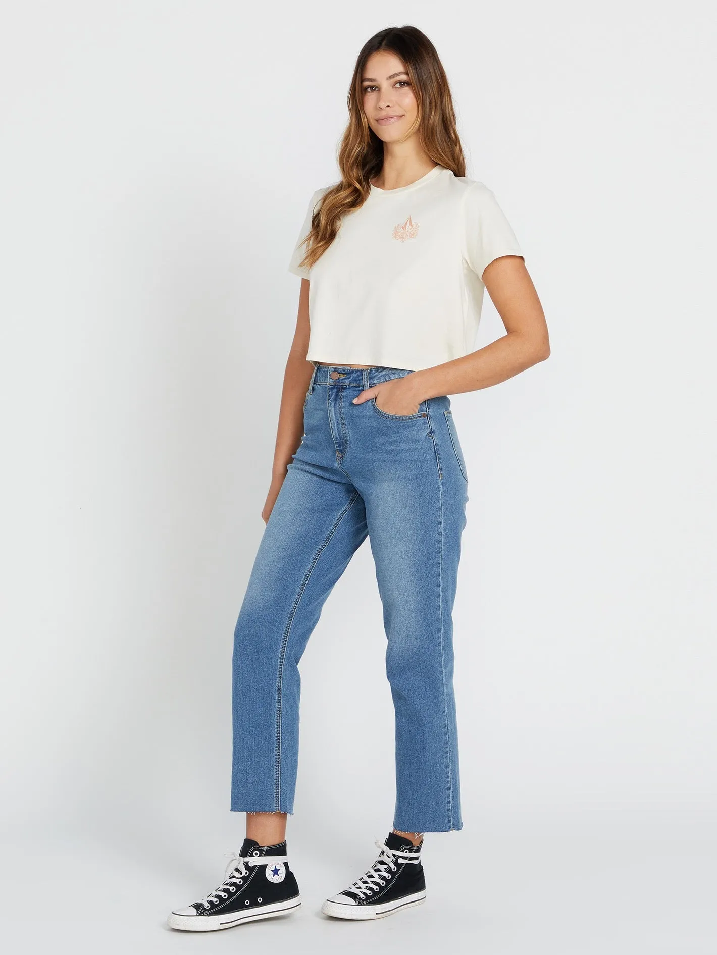 Stoned Straight Jeans - Jasper Blue