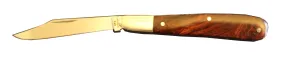 Taylor's Eye Witness Craftmanship Alive Single Blade Worked Back Ironwood Handle