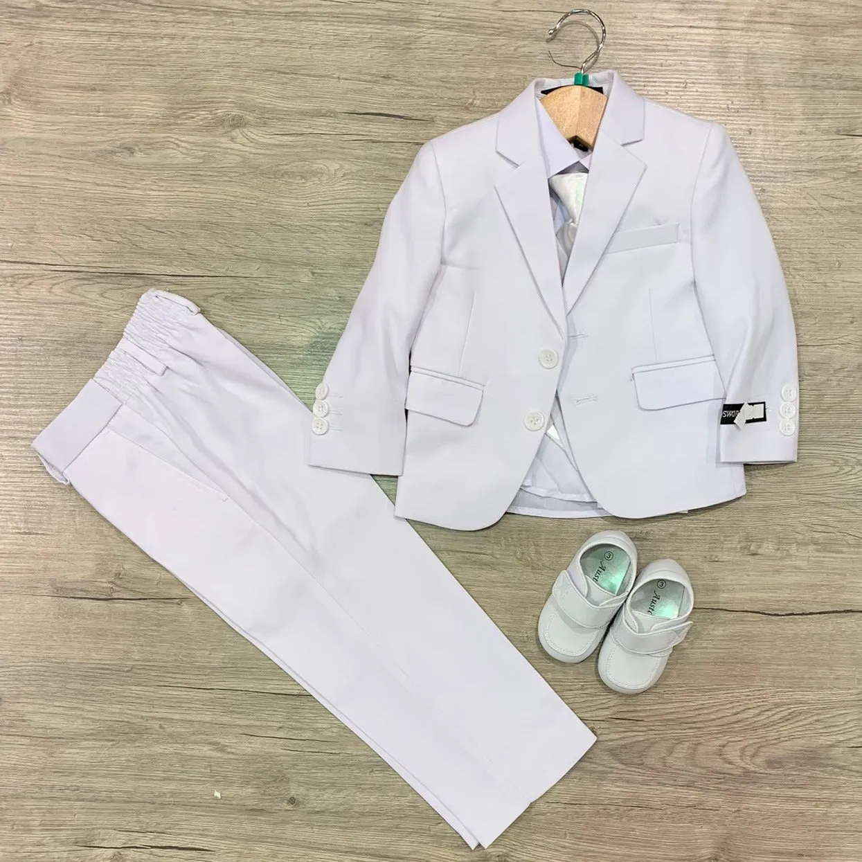 The White Suit Formal Boys Suit